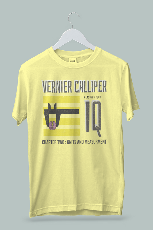 Vernier Calliper measures your IQ | T-shirt for NEET Aspirant | Veloshirty