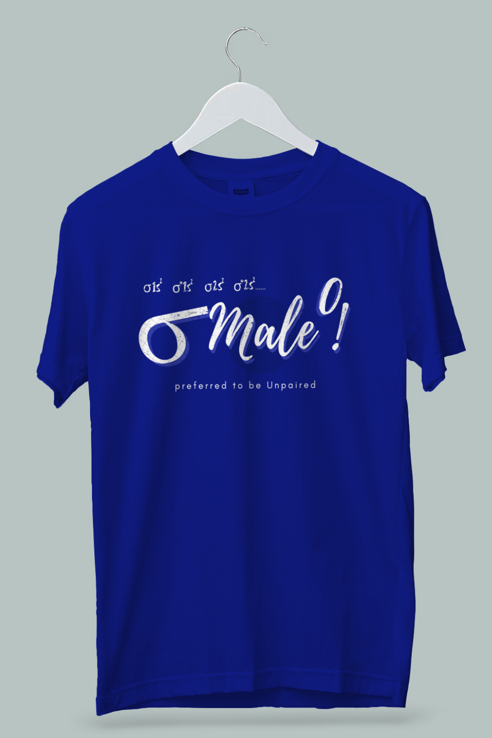 Sigma Male From Chemistry | T shirt for NEET Aspirants | Veloshirty