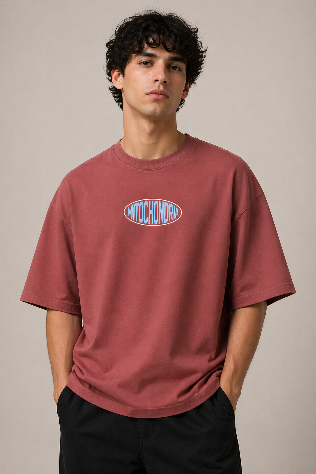 Mitochondria | Unisex Oversized T-shirt | For Biology Nerds