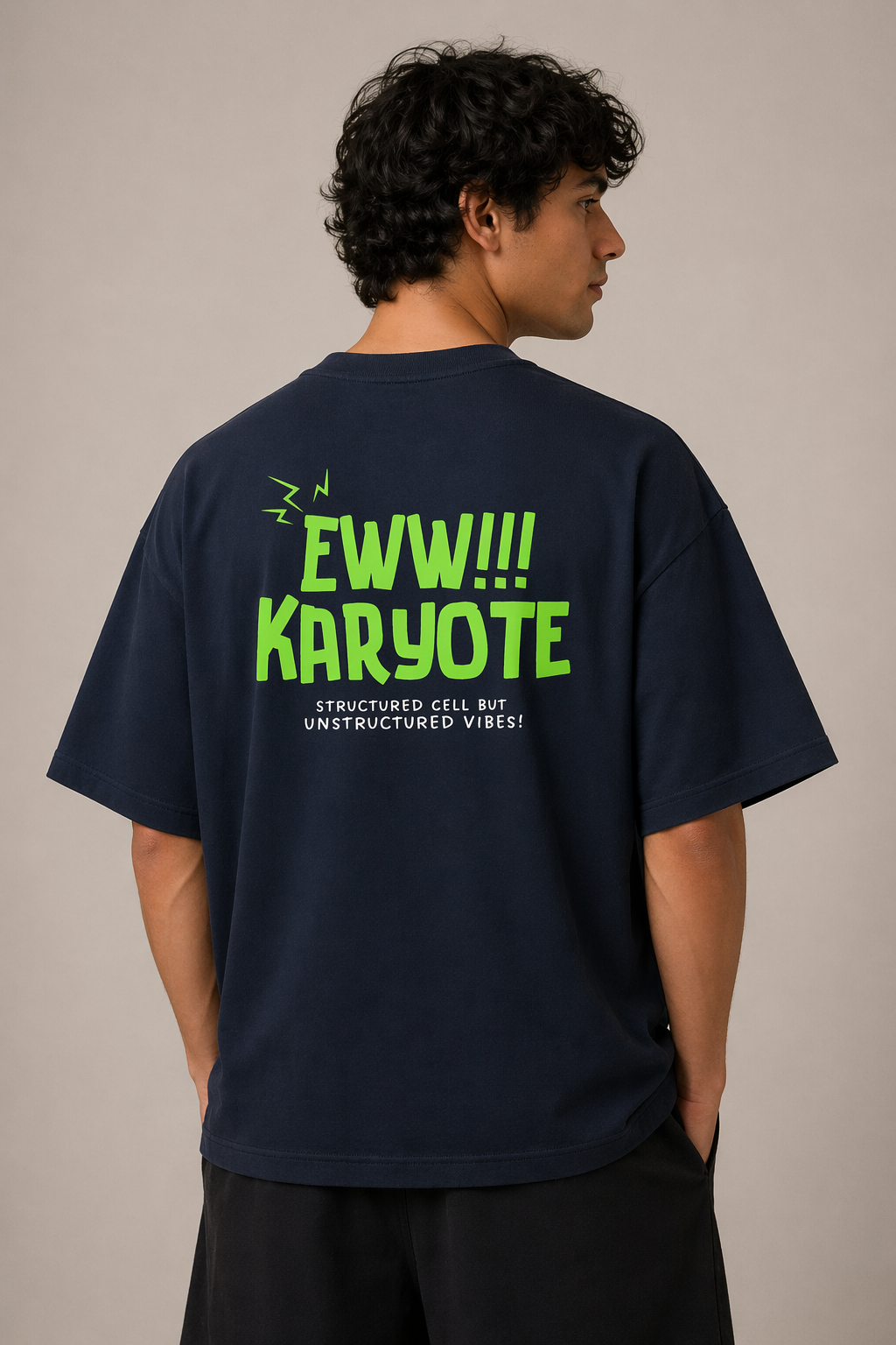 Eww! Karyote | Unisex Oversized T-shirt | For Biology Nerds