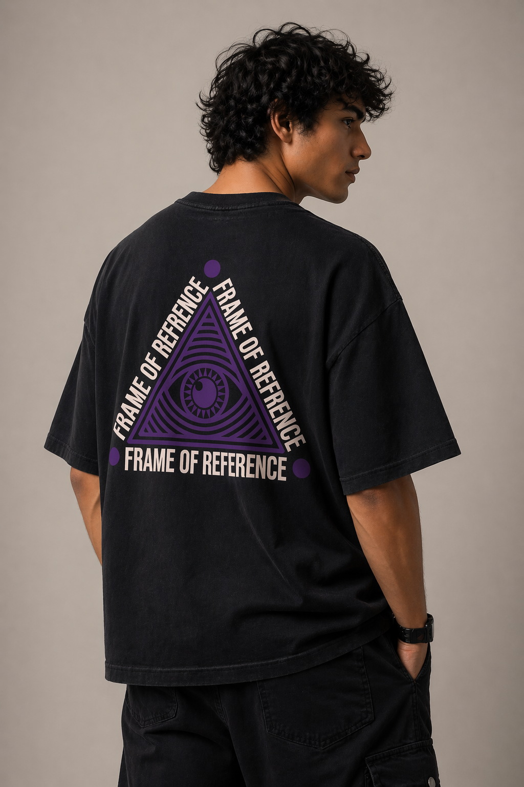 Frame of Refrence | Unisex Oversized T-shirt | For NEET-JEE Aspirants